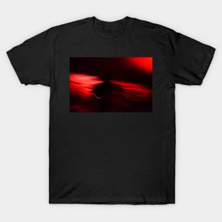 Red blurry lights T-Shirt